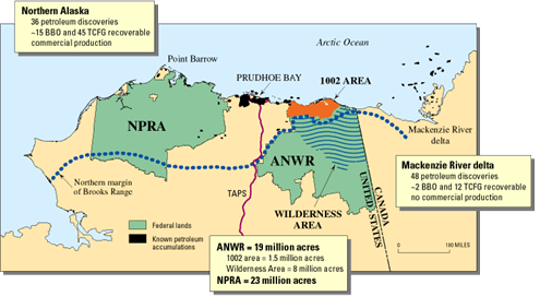 ANWR map